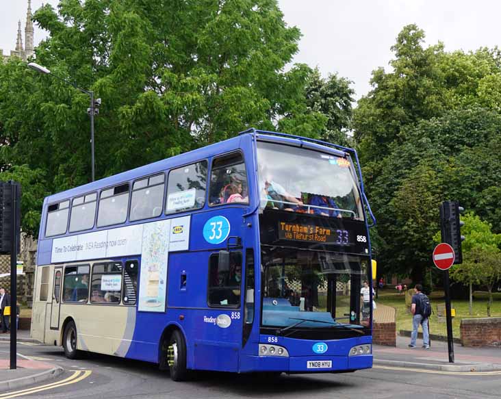 Reading Buses Scania N230UD East Lancs 858